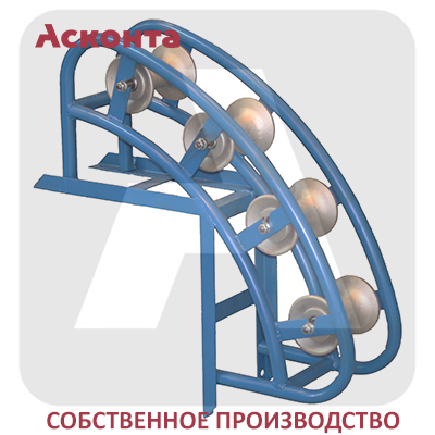 РНУ4/120AL Угловой направляющий ролик для кабеля ⌀ до 120мм РНУ4/120AL Угловой направляющий ролик для кабеля ⌀ до 120мм