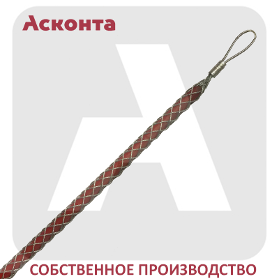 КЧЛ6 Кабельный чулок для легкого кабеля 4-6мм с одной петлей, L=150мм