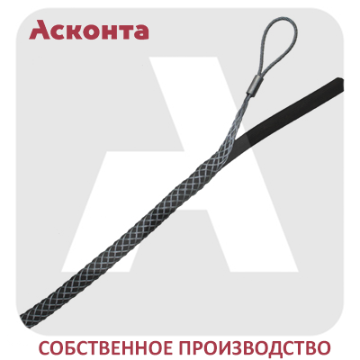 КЧБ30/1У Боковой кабельный чулок 20-30мм с одной петлей, удлиненный, L=1000мм