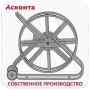 ТБ900 Тележка с барабаном Ø900мм для троса лидера, Асконта