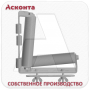 РУЛ2/200 Угловой кабельный ролик для кабельного лотка, ширина 200мм, Асконта