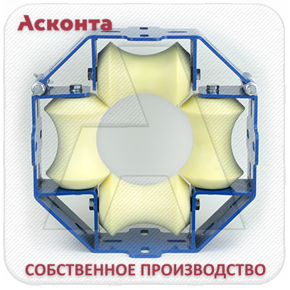 ВРУ 4-120КФ Универсальный направляющий кабельный ролик, для кабеля Ø до 120мм, капролоновые валики, Асконта ВРУ 4-120КФ Универсальный направляющий кабельный ролик, для кабеля Ø до 120мм, капролоновые валики, Асконта