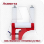 ПР50 Прямой ролик на стенку кабельного лотка для легкого кабеля, L=50мм, Асконта ПР50 Прямой ролик на стенку кабельного лотка для легкого кабеля, L=50мм, Асконта