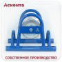 РЛ120А Прямой (линейный) кабельный ролик для кабеля до 120мм, AL валик, Асконта РЛ120А Прямой (линейный) кабельный ролик для кабеля до 120мм, AL валик, Асконта