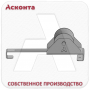 ПР80Л Ролик прямой для лестничного кабельного лотка, для кабеля до 80мм, Асконта ПР80Л Ролик прямой для лестничного кабельного лотка, для кабеля до 80мм, Асконта
