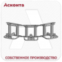 РКУ150 Угловой кабельный ролик для кабеля Ø до 150мм, Асконта РКУ150 Угловой кабельный ролик для кабеля Ø до 150мм, Асконта